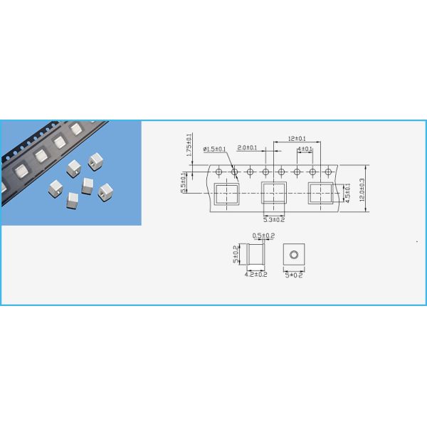 SMD 3 Gas 3 Pin GDT Discharge Tube 230V 20% 10kA Gas Tube Arrester