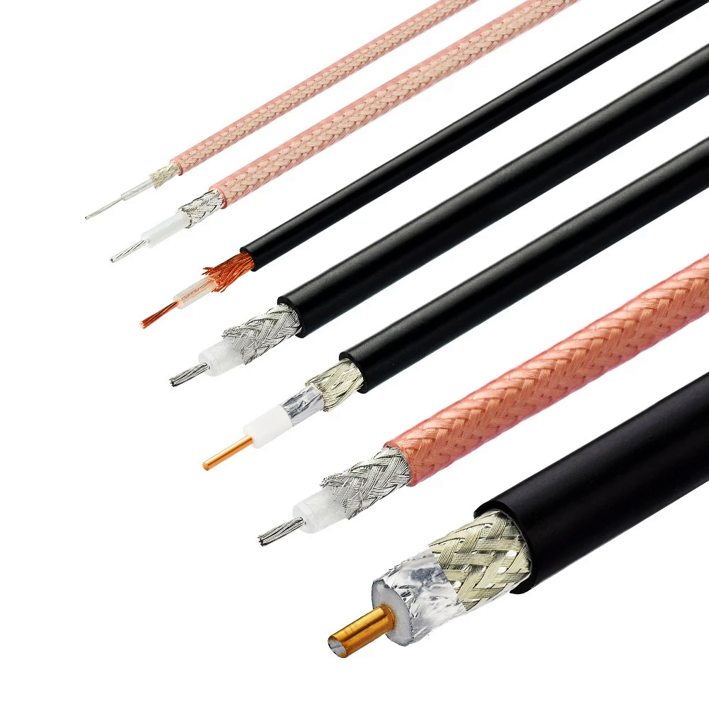 Custom Antenna Cable Assembly RG142 RF Coaxial Cable