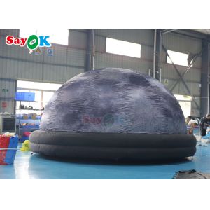 Craft 5m Diameter Dome Inflatable Planetarium Tent Custom Logo Pattern