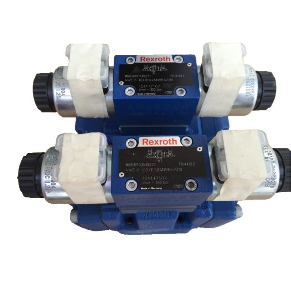 Buy Rexroth Proportional Valve 4WEH10J4X/6EG24N9ETK4/B10D3 Blue Cast Iron Fast Response Energy Saving And High Efficiency at wholesale prices