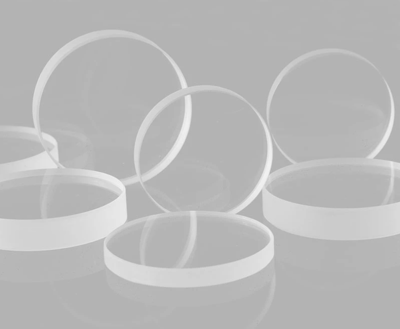 9.8mm Thick Laser Protective Lens D30 Fused Silica Fiber Laser Lens