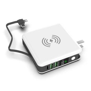 Polymer Battery 5W 5V2A 6700mah Wireless Power Bank