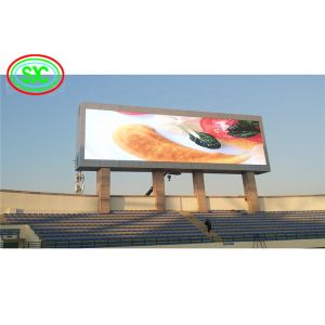 Asynchronous system outdoor P6 LED display play 3D videos for commercial
