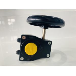 IP68 Die Cast Aluminum Worm Butterfly Valve Gearbox