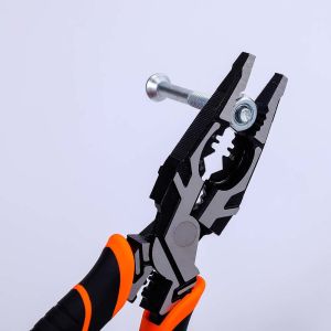 Heavy Duty Gripping Industrial Circlip Pliers 200mm Insulated Combination Plier