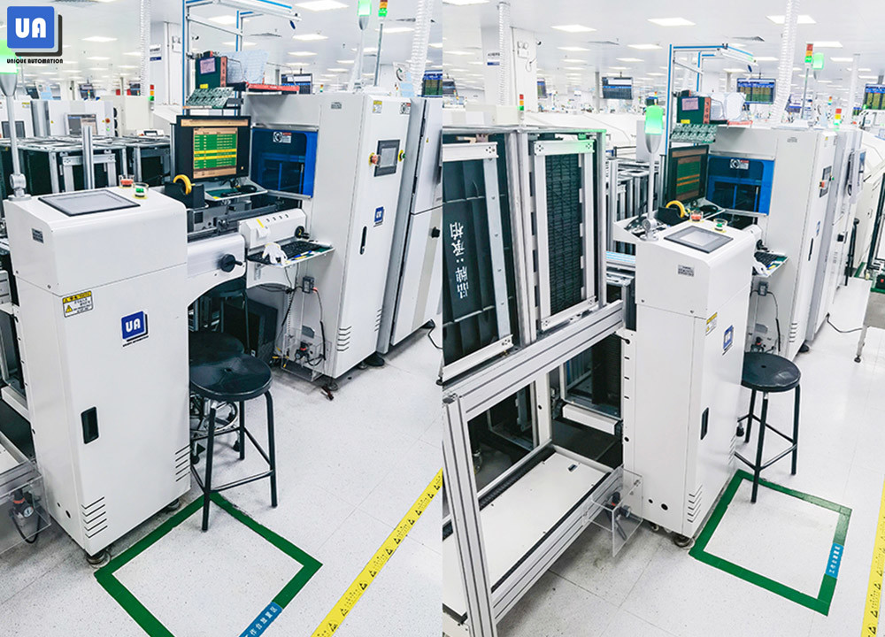 Magazine PCB Loader Machine SMEMA Interface SMT Machine Equipment