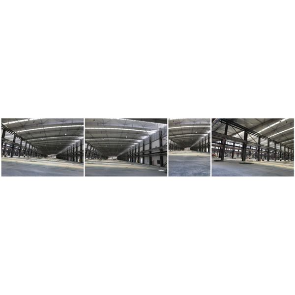 Eco Friendly Large Steel Workshop Buildings With Crane For Industrial Factory