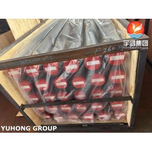 ASME SA335 P11 Alloy Steel HFW Serrated Fin Tube With Gr.11 Fin For Heater Coil