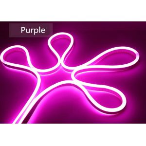 110V Led Neon Flex Light , Pink Flexible Led Neon Light For Home Decor