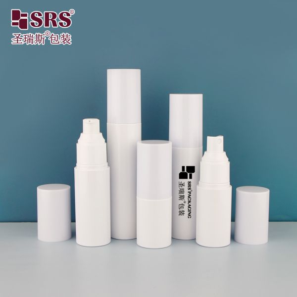 24/410 PET PCR Certificate PET Plastic Empty Customization Color White Lotion Bottle For Foundation Facial Serum Gel