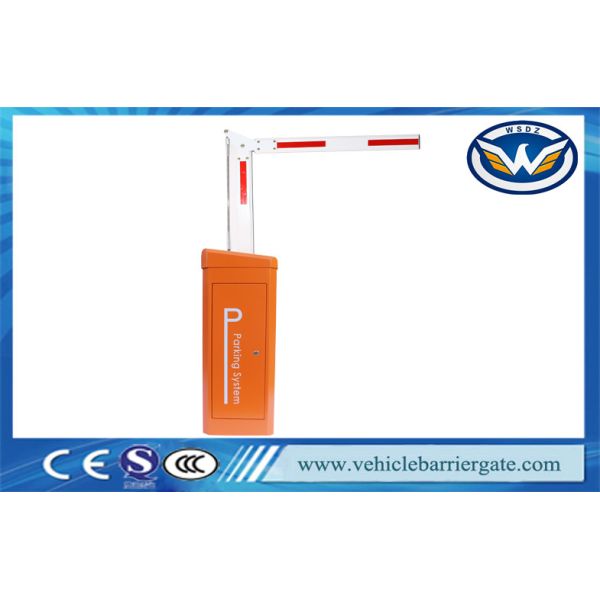 Remote Control Parking Lot Automatic Barrier Gate System With 24V Servo Motor