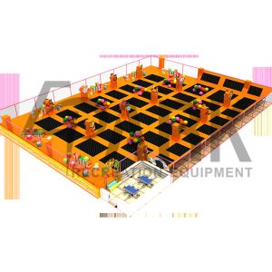 300W Kids Amusement Game Machines Soft Playground Equipment