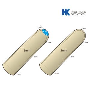 3mm ALPS Prosthetic Liners With Locking , 53cm ALPS Silicone Liner