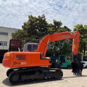 Hydraulic Used Hitachi Excavator Zaxis 120 For Construction