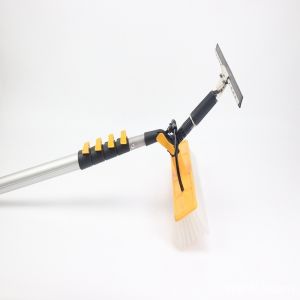 11 to 24 Foot Retractable Window Cleaning Kit with Splicing and Adjusting