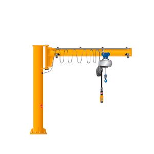 Pillar Column Jib Crane Light Weight Lifting Mechanisms