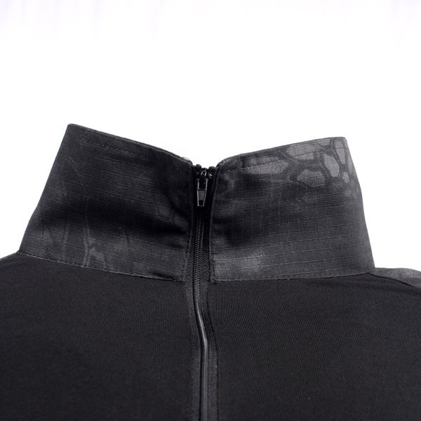 Woodland Camouflage Military Tactical Wear USA Military T-Shirt