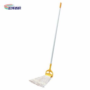 Polyester Cotton String Mop 450Grams Aluminum Handle Heavy Duty Industrial Wet