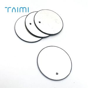 30mm 13pF Piezoelectric Ceramic Disc High Frequency Ultrasonic Crystal Disc