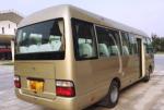 29 seats used Toyota diesel coaster bus left hand drive engine 6 cylinder japan