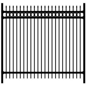 Odm Oem Decorative Aluminium Fence Panels 2.4ml X 2mh