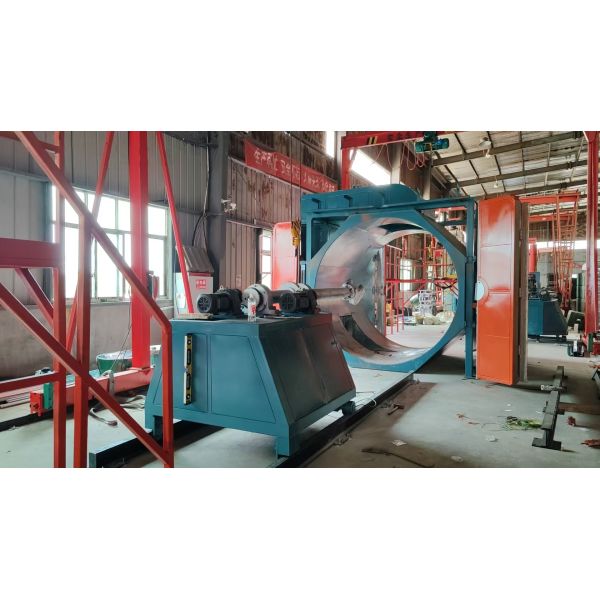 Advanced 2 Carriage Shuttle Rotoplastic Machinery With 10-50min Heating Time