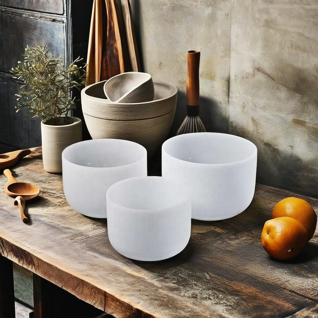 Quartz Crystal Singing Bowls Products For Meditation Sound Healing Quartz