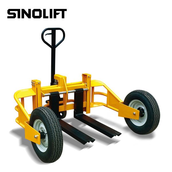 Buy 1250kg Hydraulic Manual All Terrain Pallet Truck Loading Capacity 2750LBS at wholesale prices
