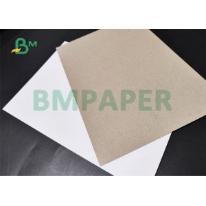 250gr Gray With White Coating Paper For Shoe box 77cm * 113cm High Stiffness