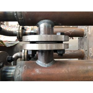 Long Life Industrial Heat Exchanger / Double Pipe Heat Exchanger Oil And Gas