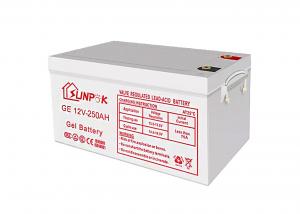 China Deep Cycle Agm Gel Batteries Sealed Lead Acid 12v 200ah 250ah Rechargeable Gel Battery on sale