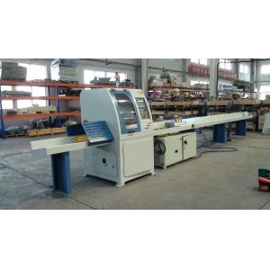 L1200mm Wood Pallet Machine Lumber Wood Cutoff Saw Siemens PLC