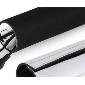 Velcro Cable Protection Tube , Open Harness Protection Sleeve Sticky Covered