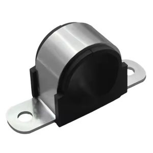 Quality 304 Stainless Steel 3-5/8'' Omega Pipe Cushion Clamps for sale