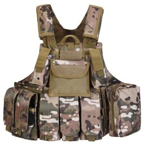 Breathability Adjustable Shoulder Straps Combat Ballistic Vest For Effective