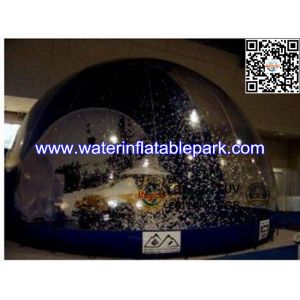 Advertising Inflatable Igloo Tent Snow Globe Showing SGS / EN14960