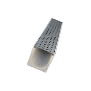 ODM Polymer Concrete Drainage Channel 200MM Width With Steel Grating