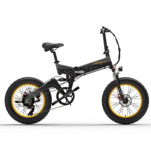 Lankelsisi X3000Plus 20 Inch Fat Tire Electric Bike 1000W 13AH