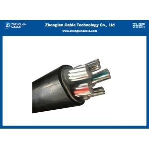 Quality 1kv 3x25+2x16sqmm Al/Xlpe/Pvc Aluminum Low Voltage Power Cable As Per IEC60502-1 for sale