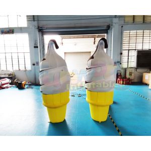 0.9mm PVC Tarpaulin Advertising Inflatables Flower Air Characters