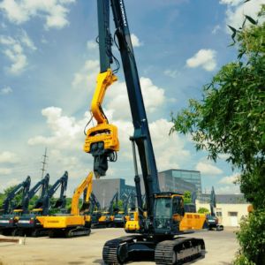 12 Meter Pile Driving Vibro Hammer For Sheet Piling And Pulling Construction Projects