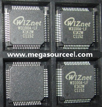 Buy Integrated Circuit Chip W3100A-LF - WIZNET - i2Chip W3100A at wholesale prices