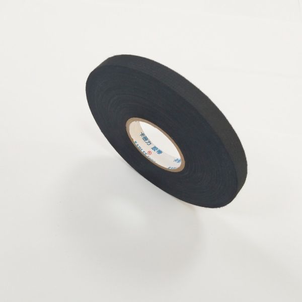 Buy 9mm Width Black Fleece Wiring Tape Abrasion Resistant 15m Length at wholesale prices