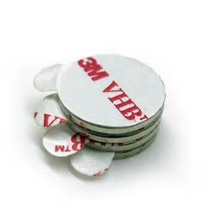 Strong permanent 3M adhesive tape magnet wholesale