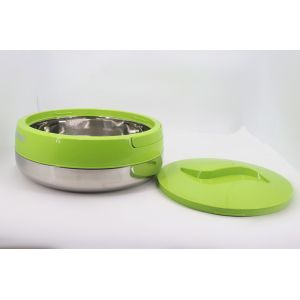 Insulated Stainless Steel Lunch Box 2.0L / 4.0L 0.5MM  Thickness For Adults