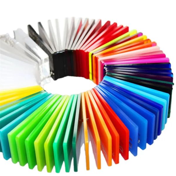 Fluorescent Acrylic Sheet Casting with 80-100 Times Of Ordinary Glass Impact