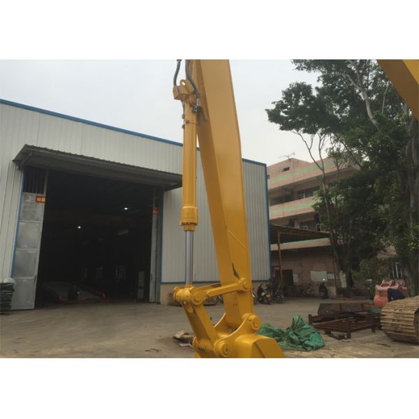 High Security Excavator Long Boom For Komatsu PC350 With 21 Meters And 4 Ton Counterweight