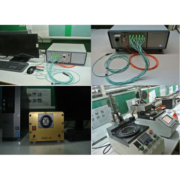 Four Cores Glass Fiber Optic Cable Easily Strip And Splice Low Smoke