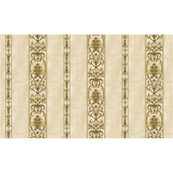 Hotel Project Contemporary Floral Print Wallpaper 1.06 Meter With Eco Friendly Materials