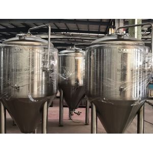 500L 1000L Craft Small Microbrewery Equipment , Beer Micro Brewing Systems
